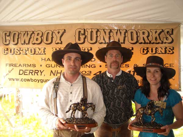 Top Guns with Jimmy Spurs of Cowboy Gunworks, the Match Sponsor.