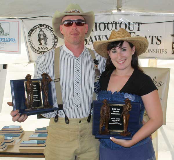 Shootoff Winners - Sixgun Schwaby and Snazzy McGee