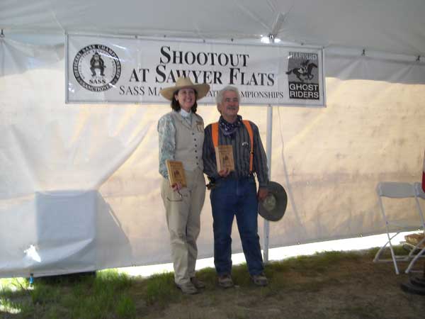 Top Cowboy: Hawley McCoy and Top Waddie: Voyageur