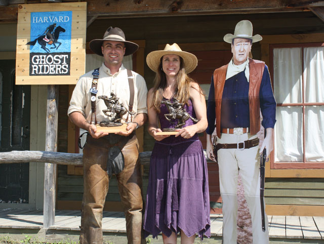 James Samuel Pike and Appaloosa Amy - SASS CT State Champions